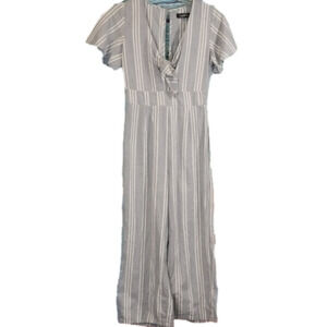 𝅺sailor Suit  Stripped Jumpsuit